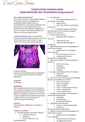 Imagen Curso de Hidroterapia de Colon y Depuración y Regulación Intestinal